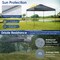 Costway Patio 10x10ft Outdoor Instant Pop-up Canopy Folding Tent Sun Shelter UV50+ Gray/Blue/White